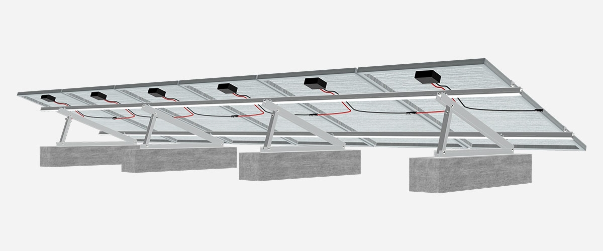 平屋頂太陽能支架系統(tǒng) RMII-2