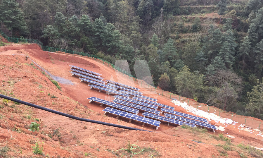 2017.中國.云南玉溪太陽能水泵