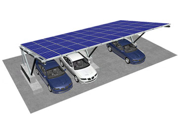 BIPV 光伏防水車(chē)棚支架系統(tǒng)