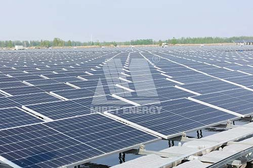 72MW！邁貝特江蘇沛縣水上光伏電站項目閃耀上線！