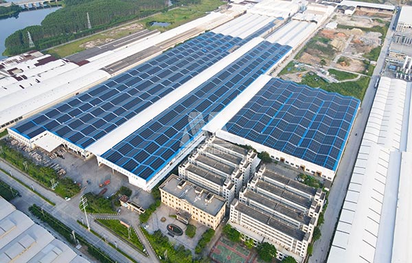 邁貝特嘉俊陶瓷21.5MW屋頂項(xiàng)目